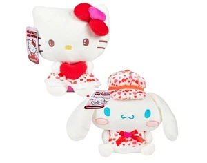 Hello Kitty and Friends 8" Plush 2-Pack - Hello Kitty & Cinnamoroll - 2025 - Picture 1 of 1