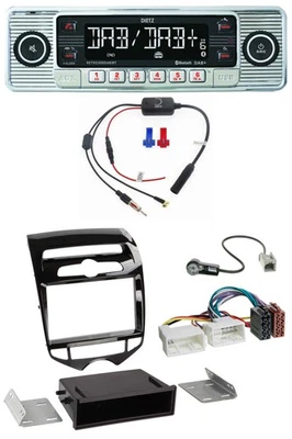 Dietz DAB USB MP3 Bluetooth Autoradio für Hyundai ix20 ab 10 autom. Klima - Bild 1 von 4