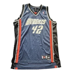 VTG Adidas Charlotte Bobcats Sean May #42 NBA Throwback Jersey Sewn XL Men - Picture 1 of 9