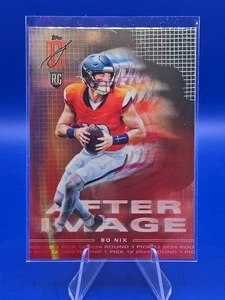 2024 Topps Signature Class Rookie After Image Bo Nix #AI-9 (RC) Broncos - Picture 1 of 2