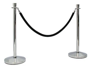 Pole & Rope Barrier - Rope barriers Queue Management system - Picture 1 of 12