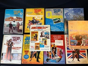 James Bond 007 RPG Lot Victory Games Basic Set Missing Island of Dr No Adventure - Picture 1 of 5