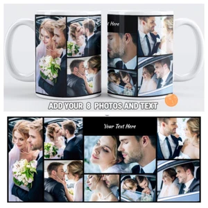Personalisierte Fototasse individuelles Design Tasse Kaffee Tee Text hinzufügen Name Geschenk 02 - Bild 1 von 8