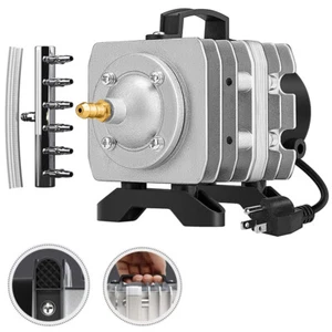 20W 317GPH Electromagnetic Commercial Air Pump Aquariums, Fish Tank, Hydroponic - Picture 1 of 12