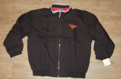 Chaqueta Starter Baltimore Orioles Cremallera Completa De Colección Años 90 Nueva de Lote Antiguo Para Hombre Grande Foto 1 de 4