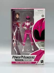 PINK RANGER Mighty Morphin Power Rangers Lightning Hasbro Kimberly MMPR NEW - Picture 1 of 6