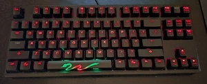 Ducky Shine 3 DK9087S3 Red LED Mechanical Keyboard Cherry MX Brown Switches - Picture 1 of 5