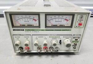 Leader LPS 152 Triple Output DC Tracking Power Supply Out +- 0-25V 1A and 6V@ 5A