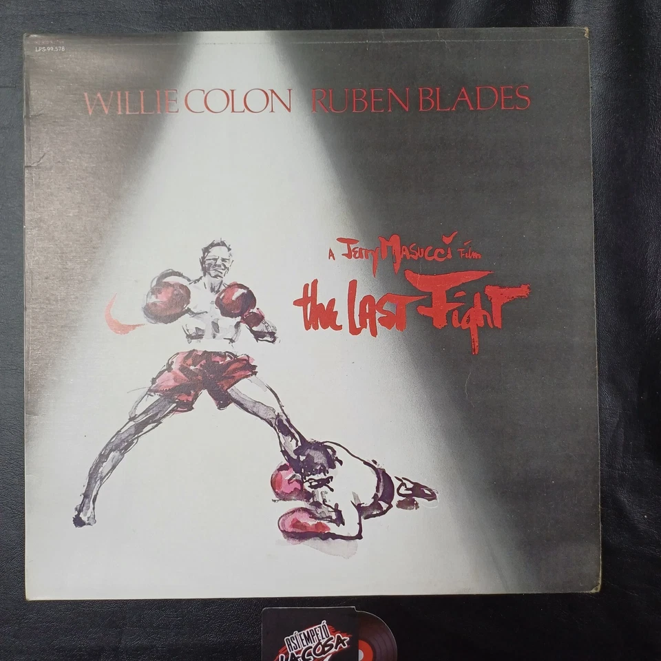 Willie Colón / Ruben Blades ‎– The Last Fight - Latin, Salsa, Venezuela, 1982 Foto 1 de 4