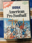 American Pro Football, complet, jeu SEGA Master System