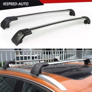 Fits for Hyundai Genesis GV80 2021-2023 Lockable Roof Crossbars Cross Rack Bar - Picture 1 of 22