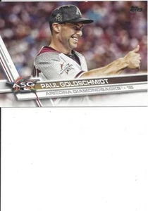 2017 TOPPS Update SP Variation Paul Goldschmidt AS Arizona Diamondbacks # US 277 - Imagen 1 de 1