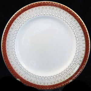 MAJESTIC RED by Royal Grafton Bread & Butter Plate NEW NEVER USED made England - Picture 1 of 2