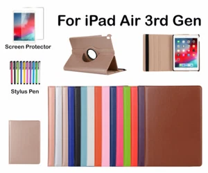  360°Rotate PU Leather cover case for Apple iPad Air 3rd generation [2019] - Picture 1 of 15