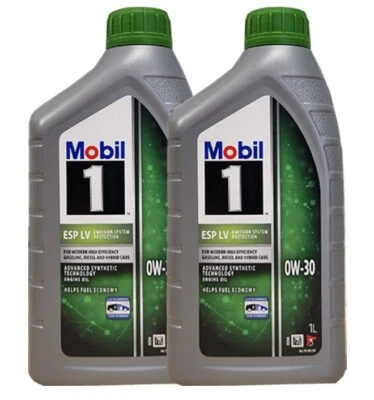 Mobil 1 ESP LV 0W-30 2x1 Liter , ACEA A5/B5  ACEA A5/B5 C2 FORD Volvo Motoröl - Bild 1 von 3