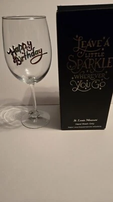 Vidrio de tallo largo The Queens Jewels FELIZ CUMPLEAÑOS  Foto 1 de 3