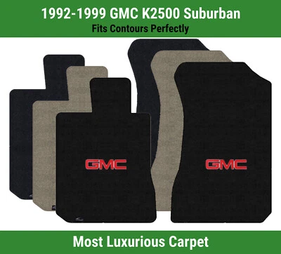 Lloyd Luxe передний ряд коврики для ' 92-99 GMC K2500 пригород с красный GMC 1 логотип - Изображение 1 из 4