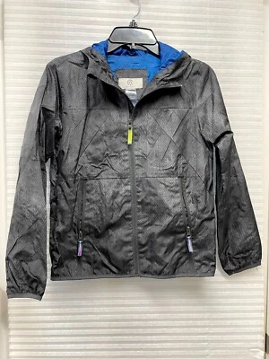 Chaqueta con Capucha Champion Cremallera Frontal Completa Niñas Niños Negra Talla M (8-10) Foto 1 de 4