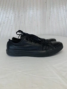 Baskets Unisexe Converse noir brillant Full Black P.39,5 C28 - Imagen 1 de 10