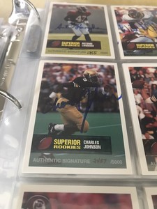 Charles Johnson -1994 Superior Rookies Autographs #10  Auto - Colorado - /5000