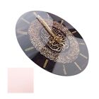 Acrylic Islamic Wall Clock 30cm Muslim  Wall Clock Calligraphy1686