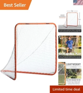 Durable Lacrosse Goal 4ft x 4ft with Reinforced Net - Perfect for Beginners - Picture 1 of 10