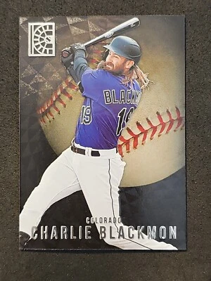 2022 Panini Capstone Luxury Suite Charlie Blackmon #160 Colorado Rockies - Image 1 of 2