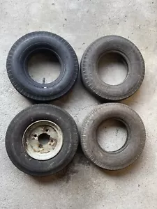 DDR HP Anhänger Reifen und Felge-Guter Zustand-Marke PNEUMANT-Garagenfund - Bild 1 von 5