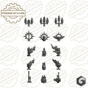 Marines - Dark Legion - Rucksäcke Deko (x15) - Bild 1 von 1