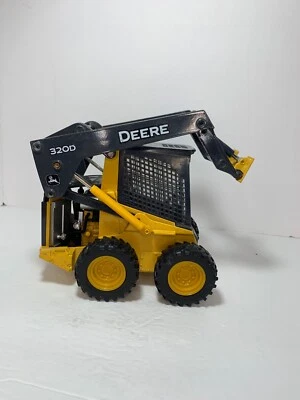 Ertl Diecast John Deere 320D Skid Steer Loader Missing Front Bucket Loader 1/16 - Image 1 of 4