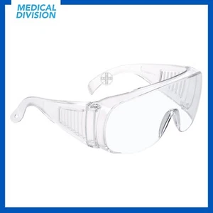 Occhiali di protezione trasparenti per uso medico professionale certificati CE - Foto 1 di 1