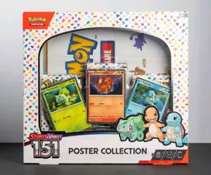 Pokémon TCG Scarlet & Violet - 151 Poster Collection Box - Picture 1 of 2