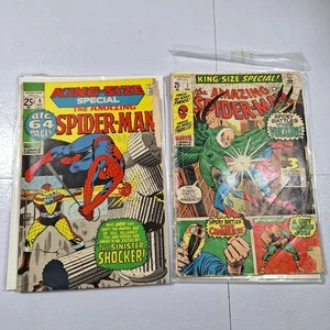 Amazing Spider-Man Annual #7 and 8 1970 Marvel G+ - Picture 1 of 8