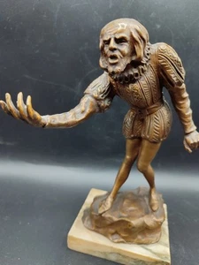 Antico bronzo firmato, Gobbo In Bronzo, Old Bronze Figure, Bronze sculpture - Foto 1 di 8