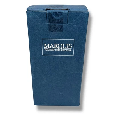 Waterford Crystal Marquis Odyssey Flower Vase 8” Clear Glossy Home Decor Germany - Image 1 of 4