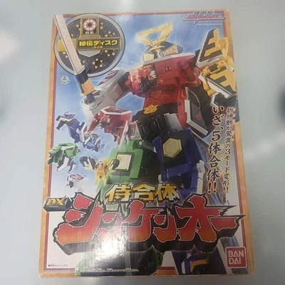 Power Rangers Samurai Sentai Shinkenger DX Shinken Oh Megazord BANDAI - Imagen 1 de 4