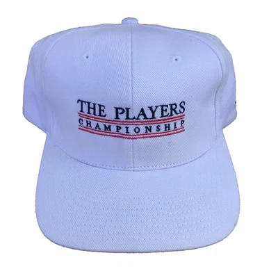 De colección Nike Golf The Players Championship Strapback Blanco Sawgrass TPC *MANCHADO Foto 1 de 4