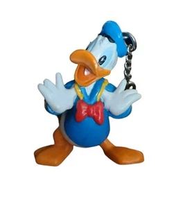 Disney Vintage Donald Duck Keyring By Applause Early 1990s Collectable 6cm Tall - Picture 1 of 3