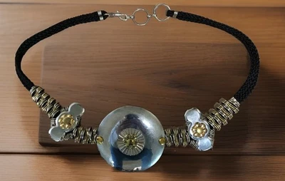 De colección 32” Artesanal Artesanal para Usar Cinturón Mezcla Metal Cincha Cintura Bohemio Hecho en Corea Foto 1 de 4