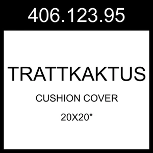 IKEA TRATTKAKTUS Kissenbezug Mehrfarbig 20x20" 406.123.95 - Bild 1 von 1