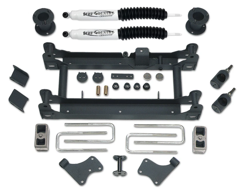 Kit de elevación Tuff Country para Toyota Tundra 99-04 4x4 y 2x2 4,5 pulgadas (amortiguadores SX8000) Foto 1 de 4