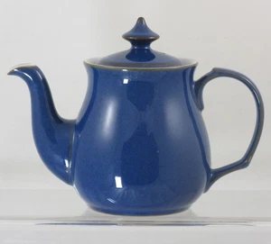 Denby Imperial Blue Teapot Stoneware VGC. 14/18 cm (incl. lid) tall - Picture 1 of 6