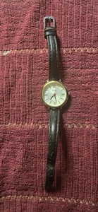 Reloj Fossil ES3801 Jacqueline Mini esfera blanca correa de cuero negro necesita batería - Imagen 1 de 6