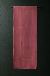 Parche antiguo vintage de tela japonesa seda textil kimono BORO teñido 44"/KIN78/70 - Imagen 1 de 10