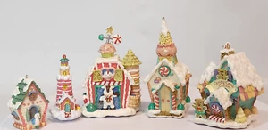 Carlton Karten Herloom Sammlung Ornamente erste 3 in Serie plus 2 - Bild 1 von 20