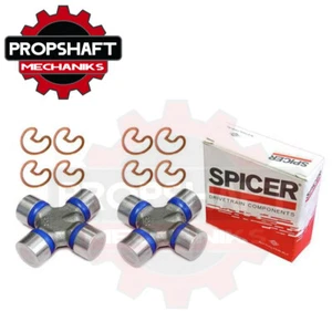 Dana Spicer 1310 Series 5-153X, Greaseable Universal Joints x TWO 1.062 x 3.219 - Picture 1 of 2