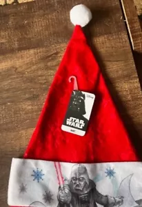 Star Wars Christmas Santa Hat Darth Vader Official Licence Disney/Lucas NWTs FSh - Picture 1 of 3