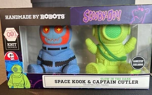 Handmade by Robots-Space Kook & Glow in the Dark Captain Cutler Figure #91 - Picture 1 of 8