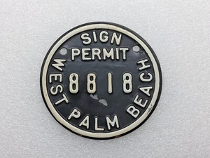 West Palm Beach Florida Sign Permit - Picture 1 of 2