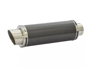 Yamaha YZF R6 Auspuff SP Engineering Carbon Fibre rund Stubby Moto GP 1998-2002 - Bild 1 von 10